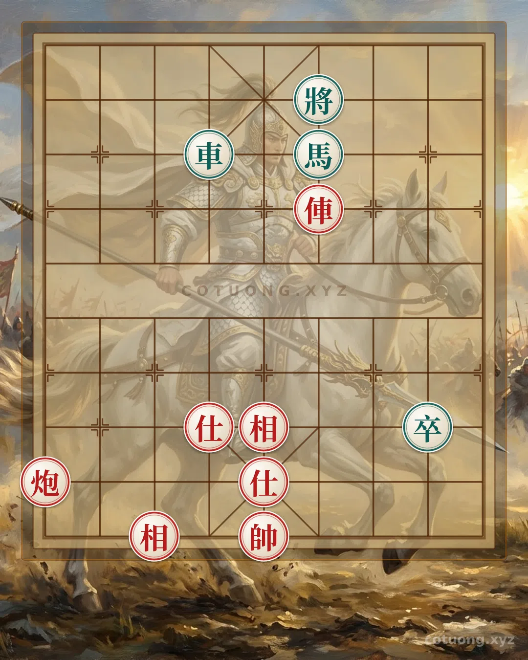 Challenge: Quick Checkmate Trick: Red's Rook Cannon Crushes Black's Horse Chariot in 3 Moves - Can you solve it?