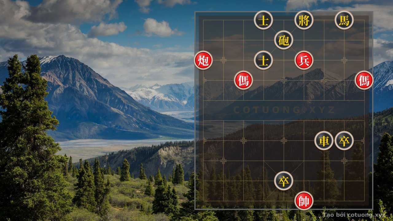 Thế cờ: Xiangqi: The Secret to Attacking Black's Rook at 7th File 4th Rank in the Double Horse Formation — Cờ Tướng Online