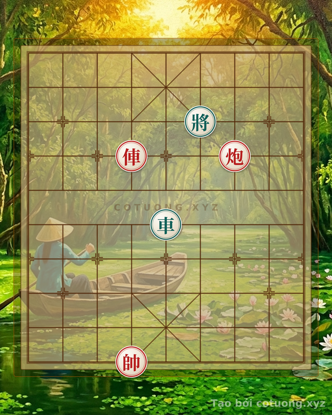 Challenge: Classic Checkmate Tactics: Red Rook and Red Cannon - When Every Move is a Blade of Death - Can you solve it?