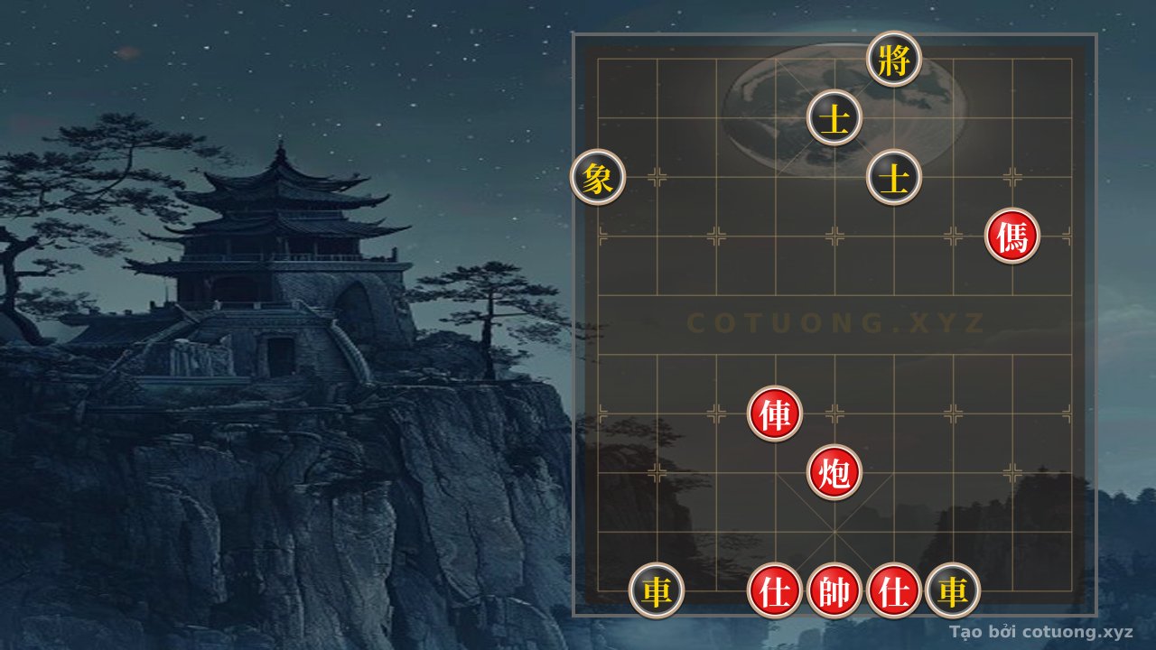 Thế cờ: Xiangqi: Strategy 'Red Cannon's Peril' - Seeing the Board Like a Trapped Chariot — Cờ Tướng Online