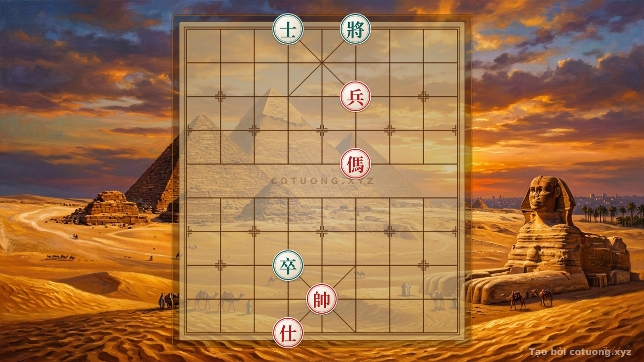 Thế cờ: Xiangqi: Supreme Killing Tactics - Red Horse Attacks Black Pawn — Cờ Tướng Online