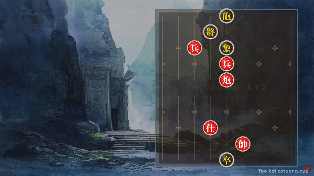 Thế cờ: Red 'Empty Cannon' Formation: Mastering the Checkmate from Position L5R6 — Cờ Tướng Online