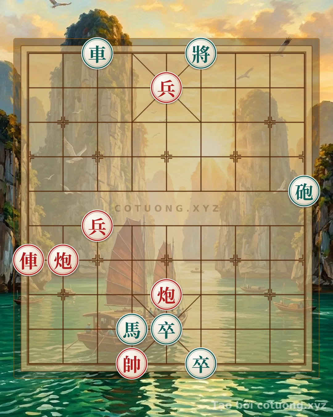 Challenge: Xiangqi Counterattacking Art: Mastering the Defense Against Opponent's Deadly Moves - Can you solve it?