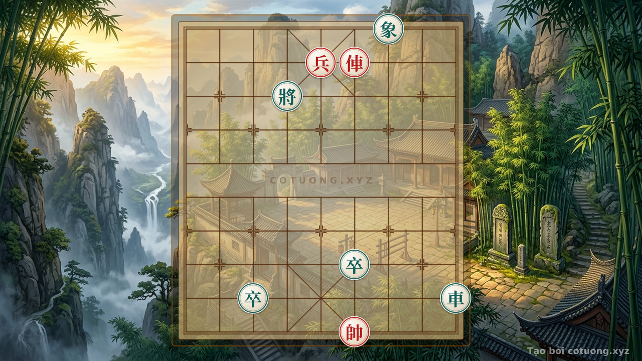 Thế cờ: The Art of Counterattack: Defending Against Deadly Threats and Reversing the Tide in Chinese Chess — Cờ Tướng Online