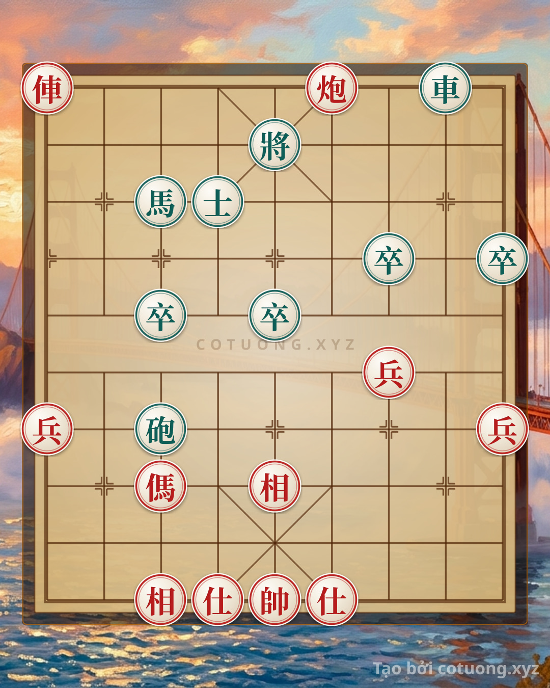 Challenge: Red Chariot on File 9, Rank 10: A Tactical Checkmate Strategy to Defeat the Black Chariot in 3 Moves - Can you solve it?