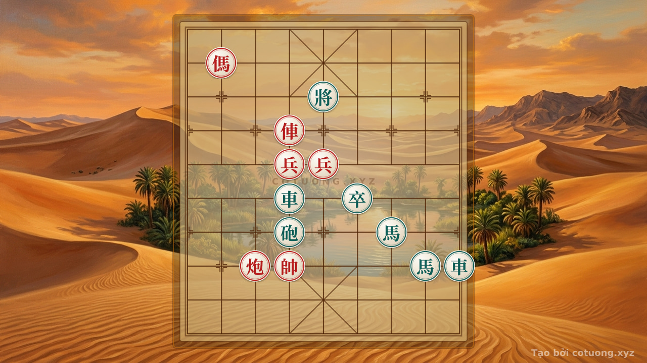 Thế cờ: A Masterful Counterattack Defense: Solutions for the Critical Chess Position — Cờ Tướng Online