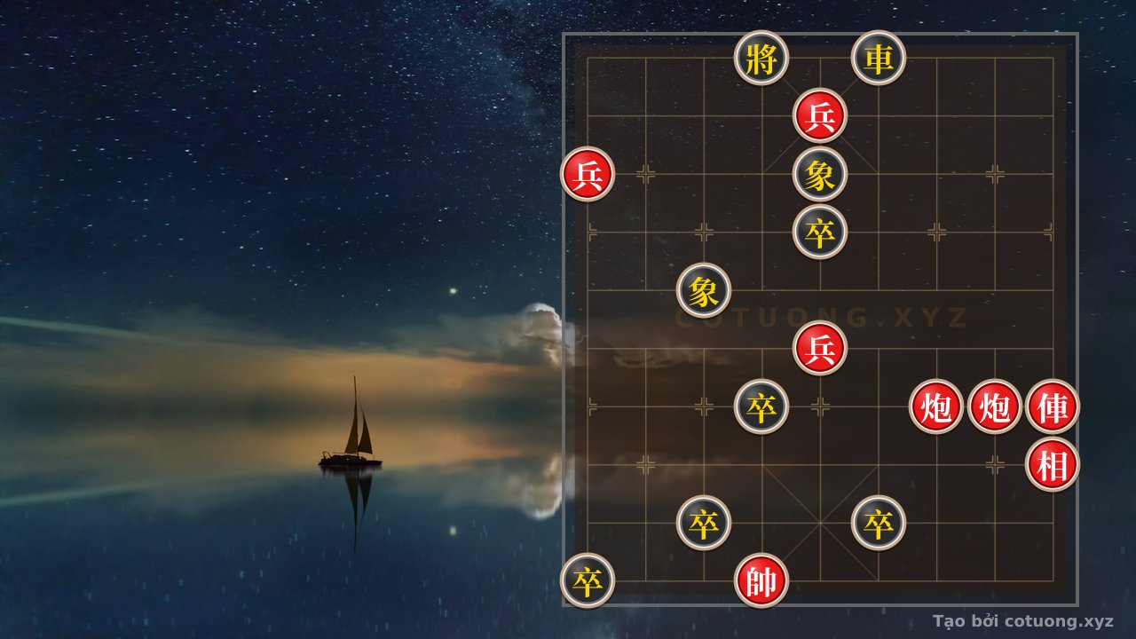 Thế cờ: Xiangqi: Defensive Tactics - Black's Counterattack Against the Red — Cờ Tướng Online