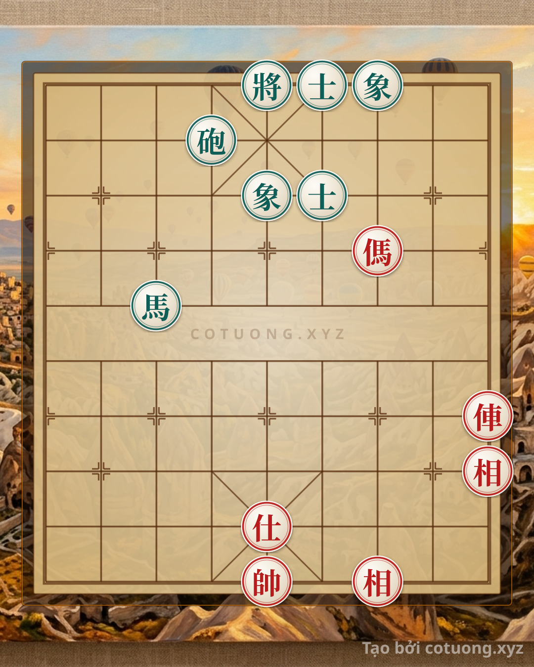 Challenge: Xiangqi Strategy: Red Horses vs Black Chariot - Critical Red Maneuver - Can you solve it?