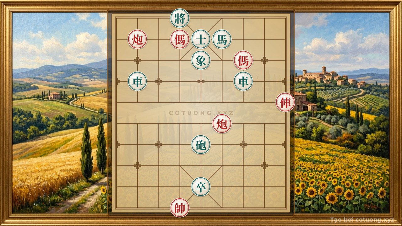 Thế cờ: Formation 'Empty Cannon' - Core Chess Strategy — Cờ Tướng Online
