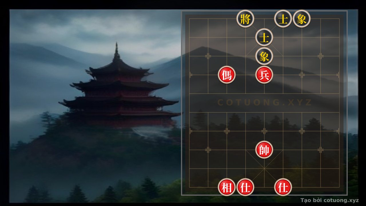 Thế cờ: Defensive Counterattack Secrets: The 'Red Horse-Pawn' Formation vs. Black Advisor-Elephant — Cờ Tướng Online