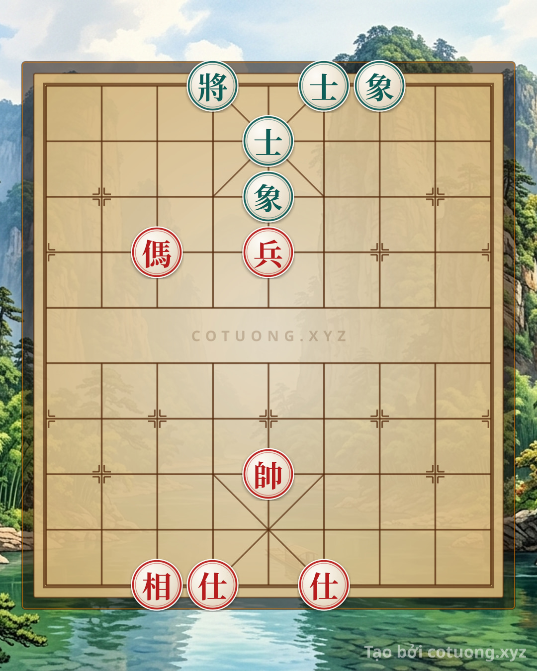 Challenge: Defensive Counterattack Secrets: The 'Red Horse-Pawn' Formation vs. Black Advisor-Elephant - Can you solve it?