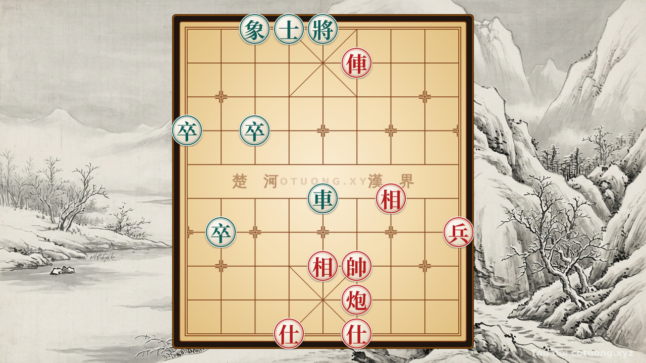 Thế cờ: Red General Chess: Strategy for Breaking the Siege and Tactics Against the Black Chariot in a Level 1/10 Position — Cờ Tướng Online