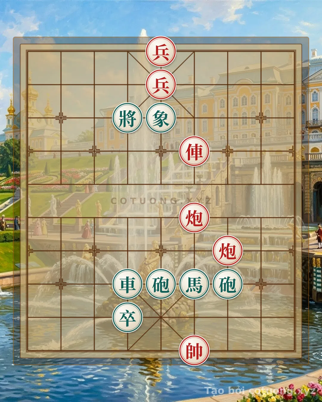 Thử Thách: Chiến thuật Đỏ áp đảo: Xe đâm Tướng Đen trong 5 nước - Cờ tướng trực tiếp - Bạn có thể giải được?