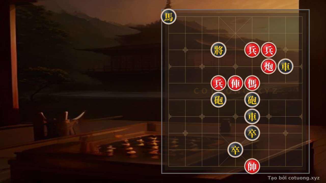 Thế cờ: Xiangqi 360: Double Horse Leg Strategy - Red Side Winning Position Analysis — Cờ Tướng Online