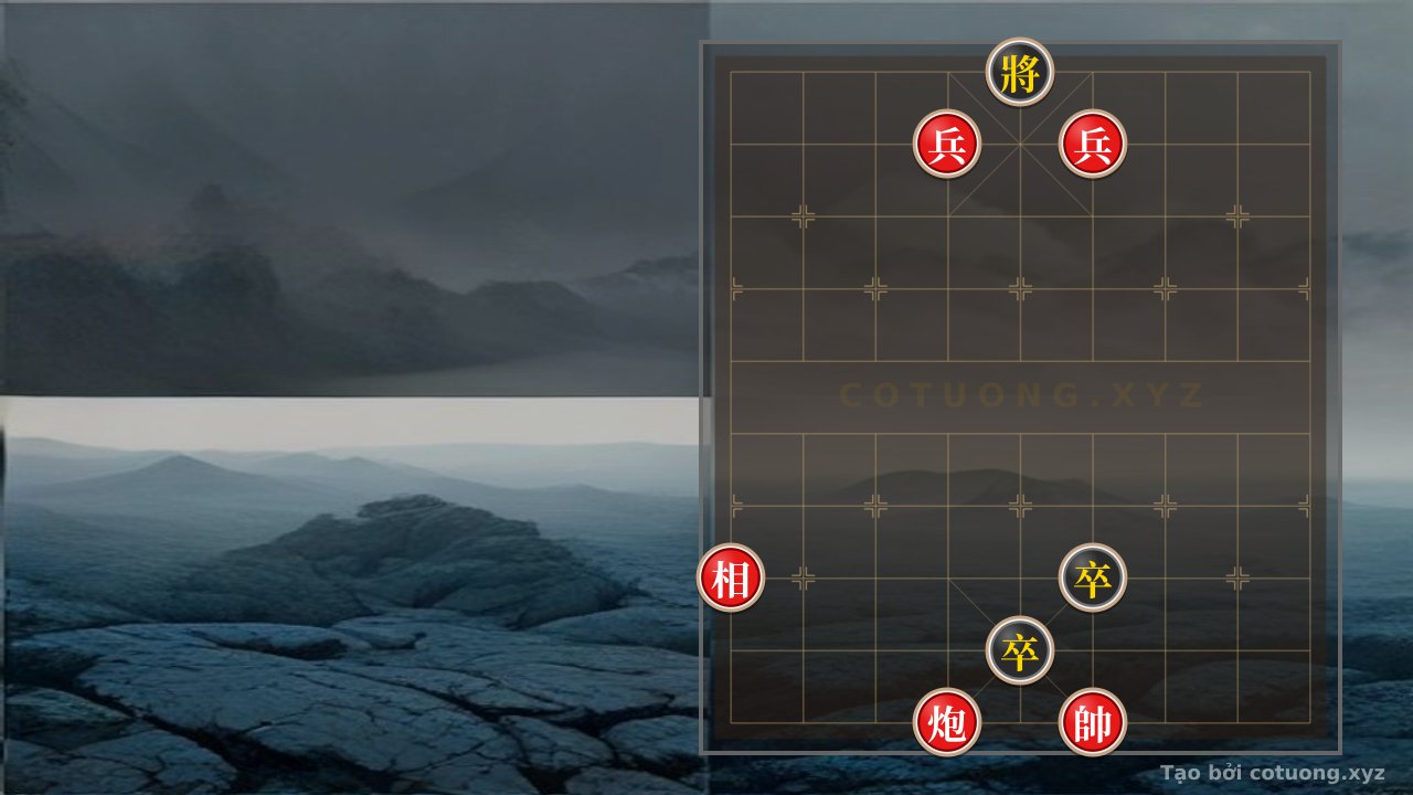 Thế cờ: Xiangqi: Strategy 'Red Cannon Trapped' - How to Beat the Black Pawn — Cờ Tướng Online
