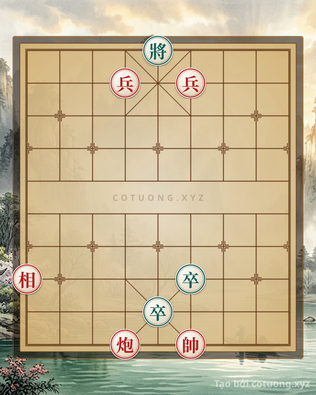 Challenge: Xiangqi: Strategy 'Red Cannon Trapped' - How to Beat the Black Pawn - Can you solve it?