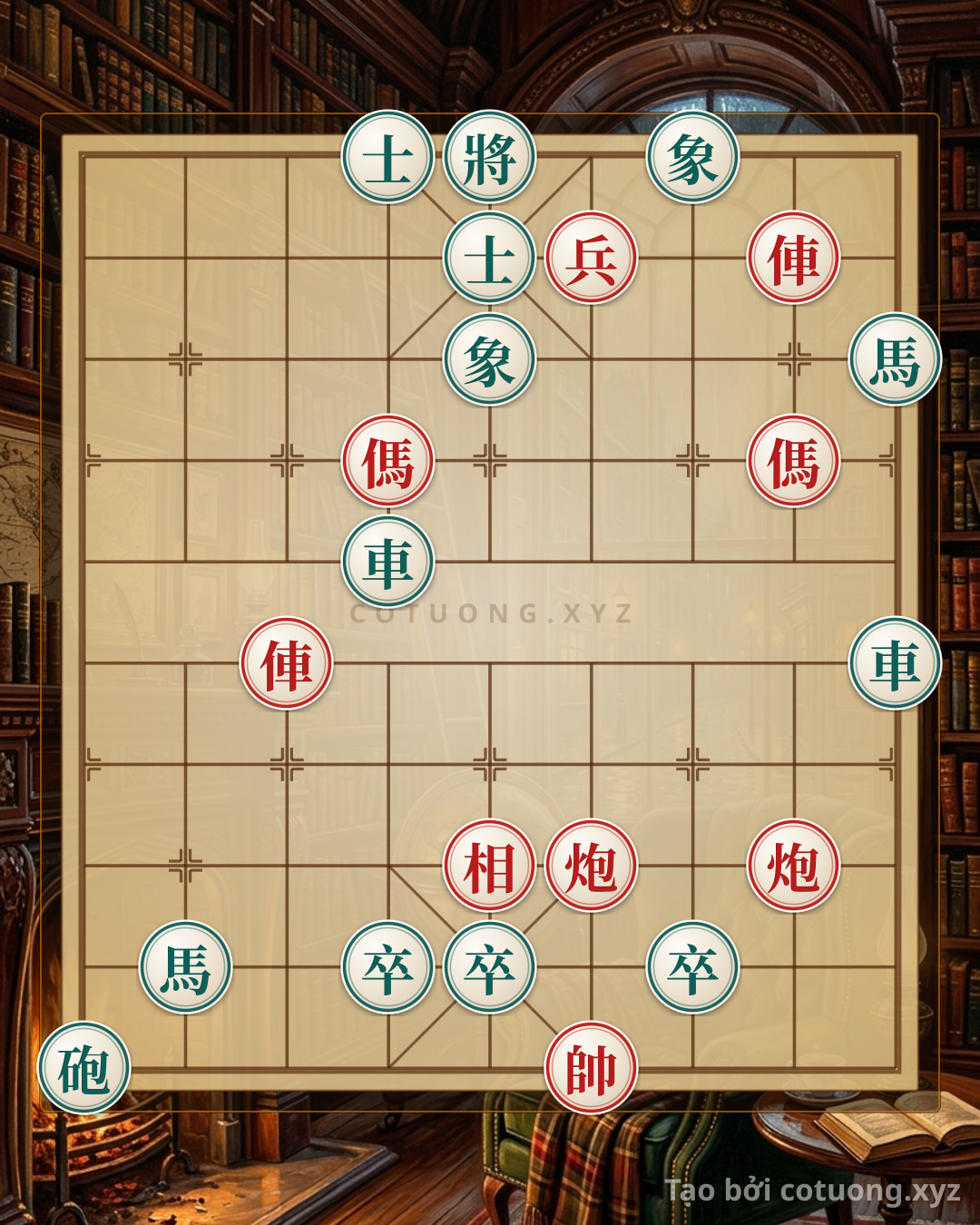 Thử Thách: Pháo Đỏ 'Sát Thí' & Xe Lộ 7 Phản Công: Hóa Giải Đòn Tấn Công Của Đối Thủ Trong 3 Nước Đi - Bạn có thể giải được?