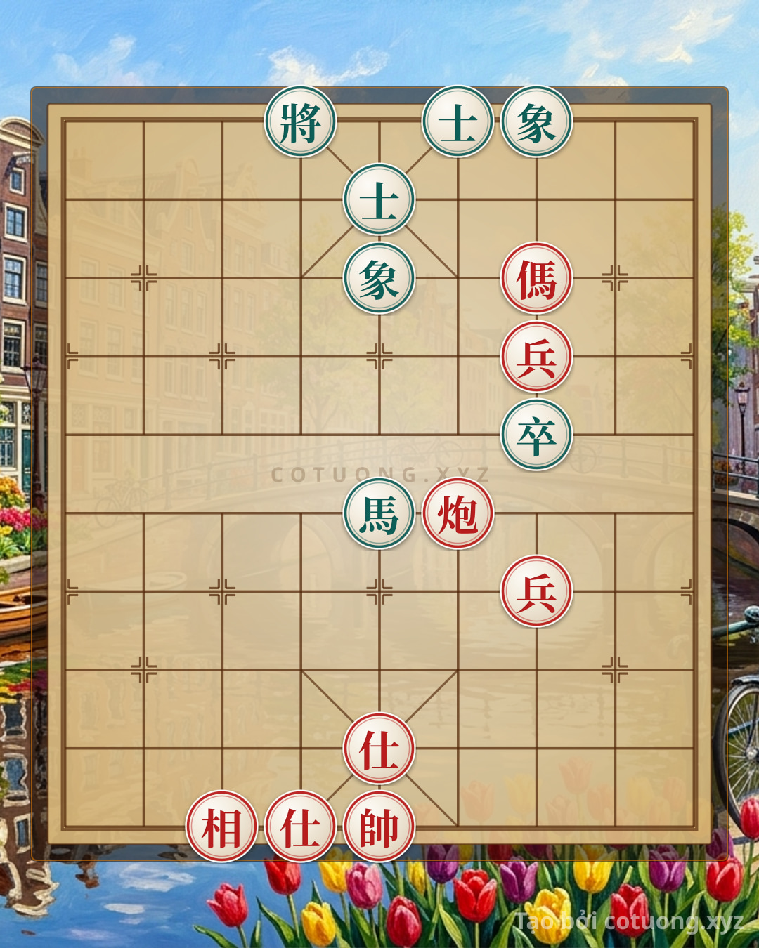 Challenge: The Ultimate Checkmate Breakthrough: Cannon Horse 2 Pawn vs. Horse Pawn 2 Advisors 2 Elephants - When the General's Decision Seals Victory! - Can you solve it?