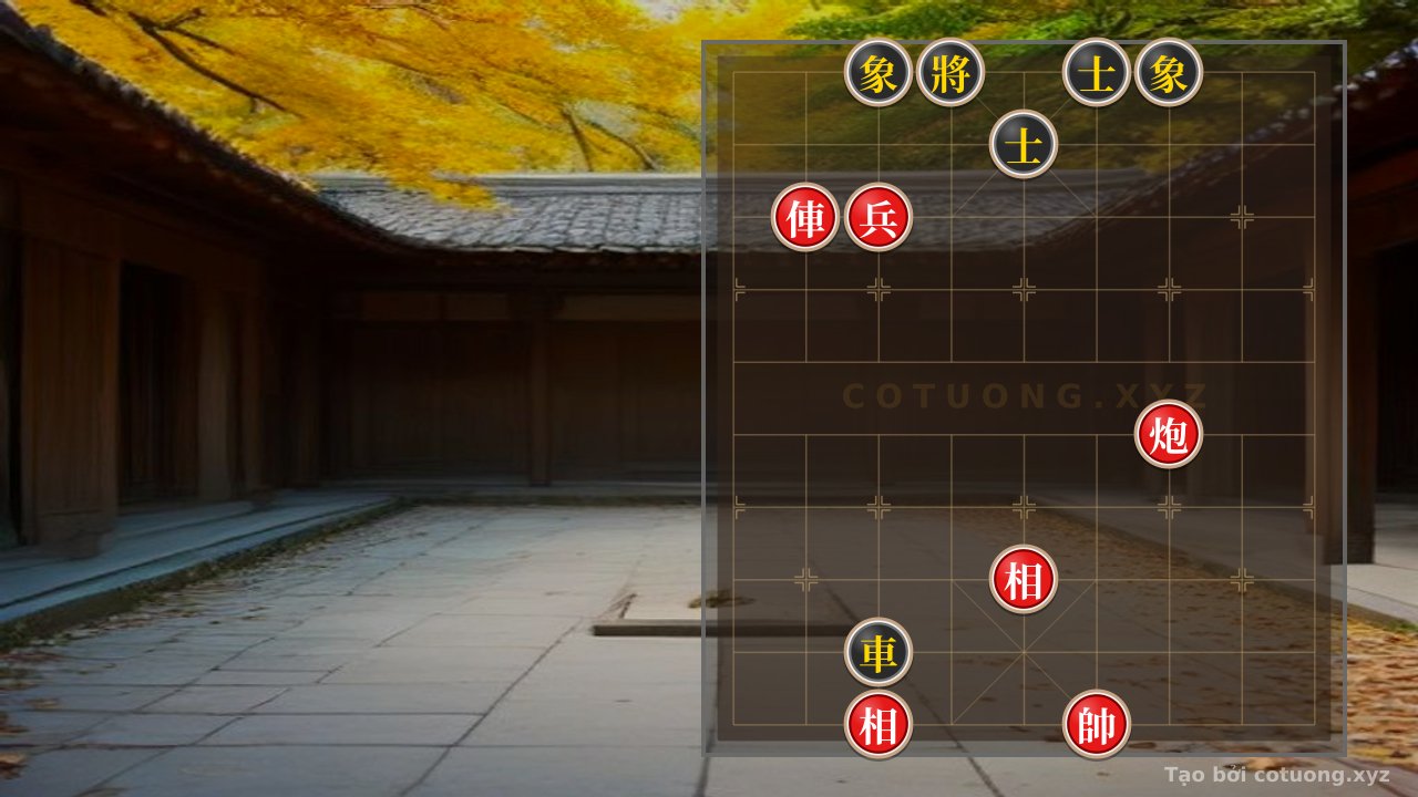 Thế cờ: Red General's Strategy: The Deadly Rook on the 3rd File, 2nd Rank — Cờ Tướng Online