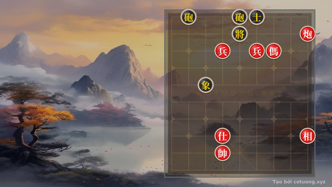 Thế cờ: Xiangqi: Strategic Empty Cannon Trap with Double Horses - Core Tips — Cờ Tướng Online
