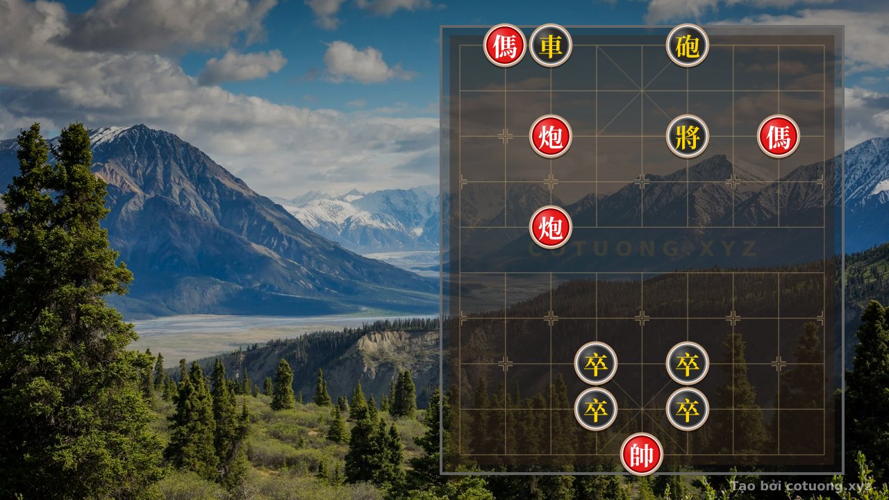 Thế cờ: Xiangqi: Strategy 'Red Horse on File 8' - Defense Secrets as Strong as the Black General — Cờ Tướng Online