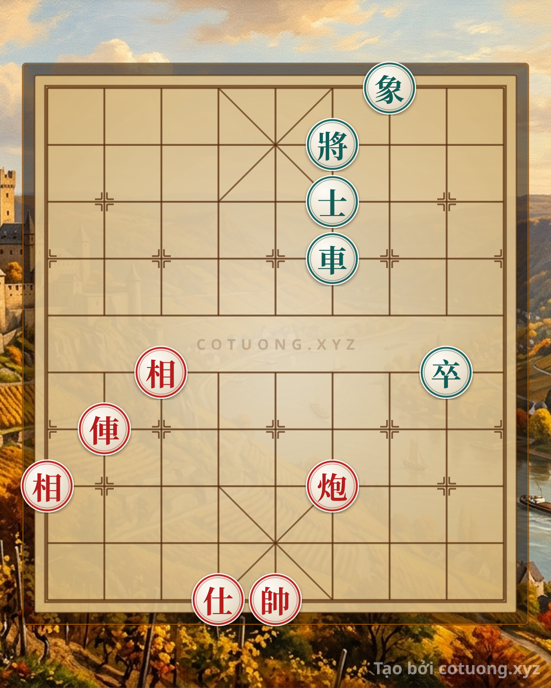 Challenge: The Art of Xiangqi: The Rook-Cannon Advisor vs. Black's Pawn Formation - The Unmatched Strategy of a Chess Master - Can you solve it?
