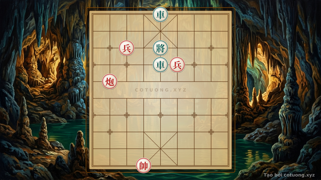 Thế cờ: The 'Black Rook on File 5' Formation - The Secrets of Black's Defense in Chinese Chess — Cờ Tướng Online