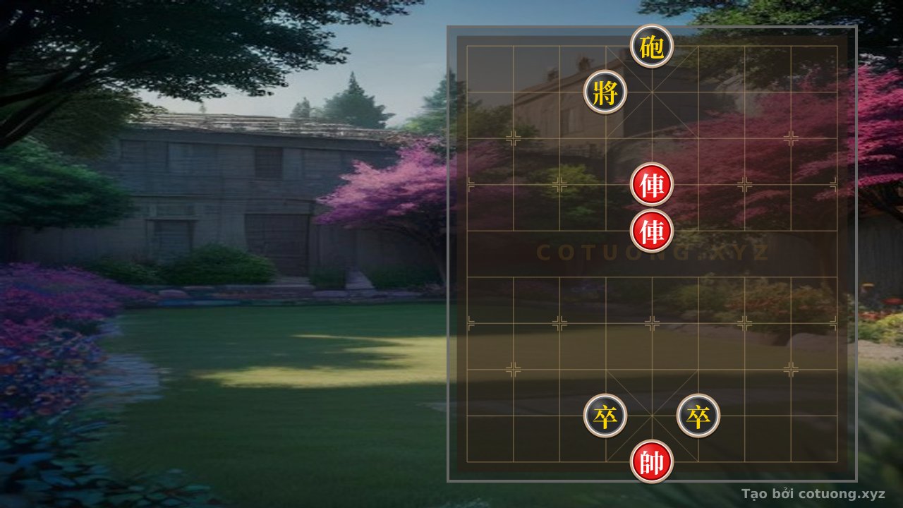 Thế cờ: Red Chariot Blows Black Cannon: Counterattacking from File 4 — Cờ Tướng Online