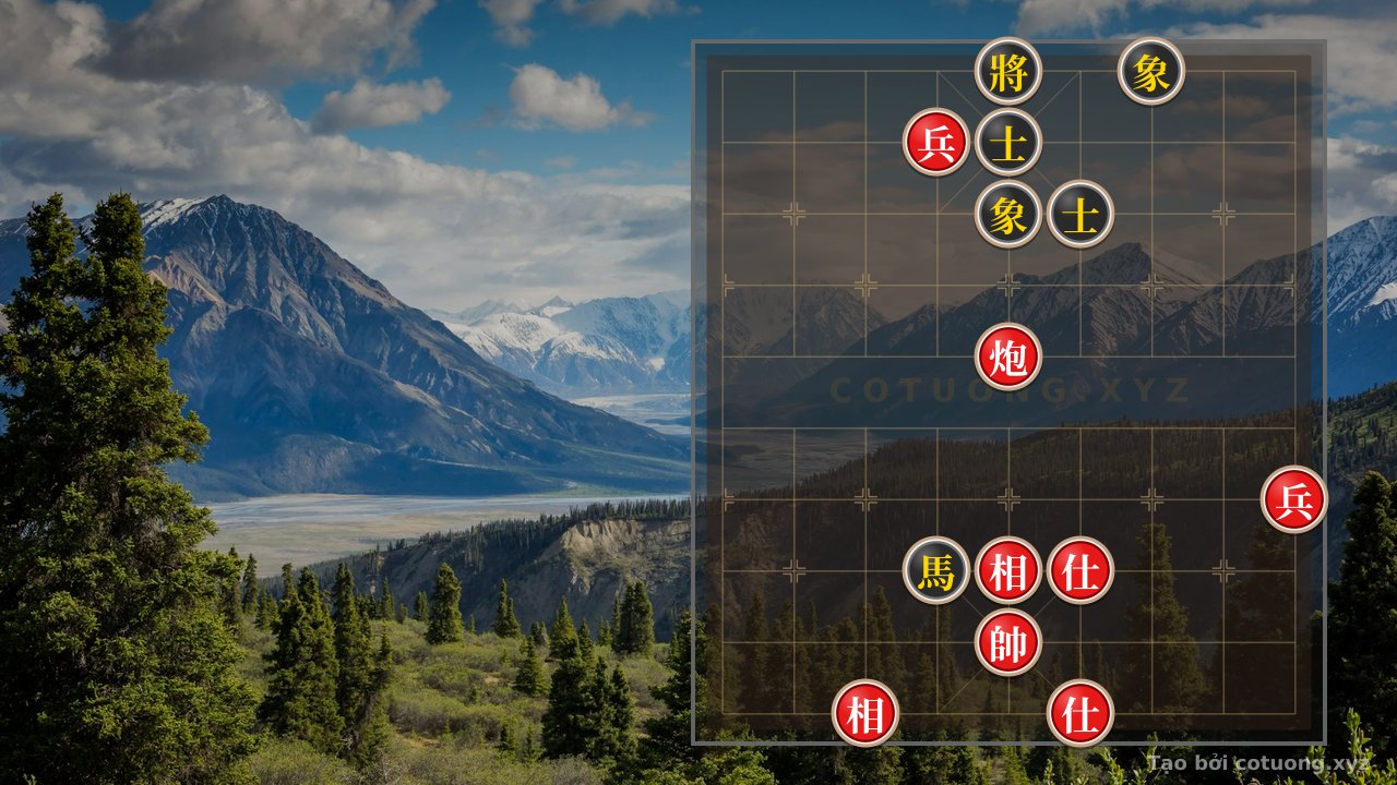 Thế cờ: Xiangqi (Chinese Chess) 73: Red Cannon Double Pawn Sword Dance - Black's Elephant Defense or Passive Wait for Death? — Cờ Tướng Online