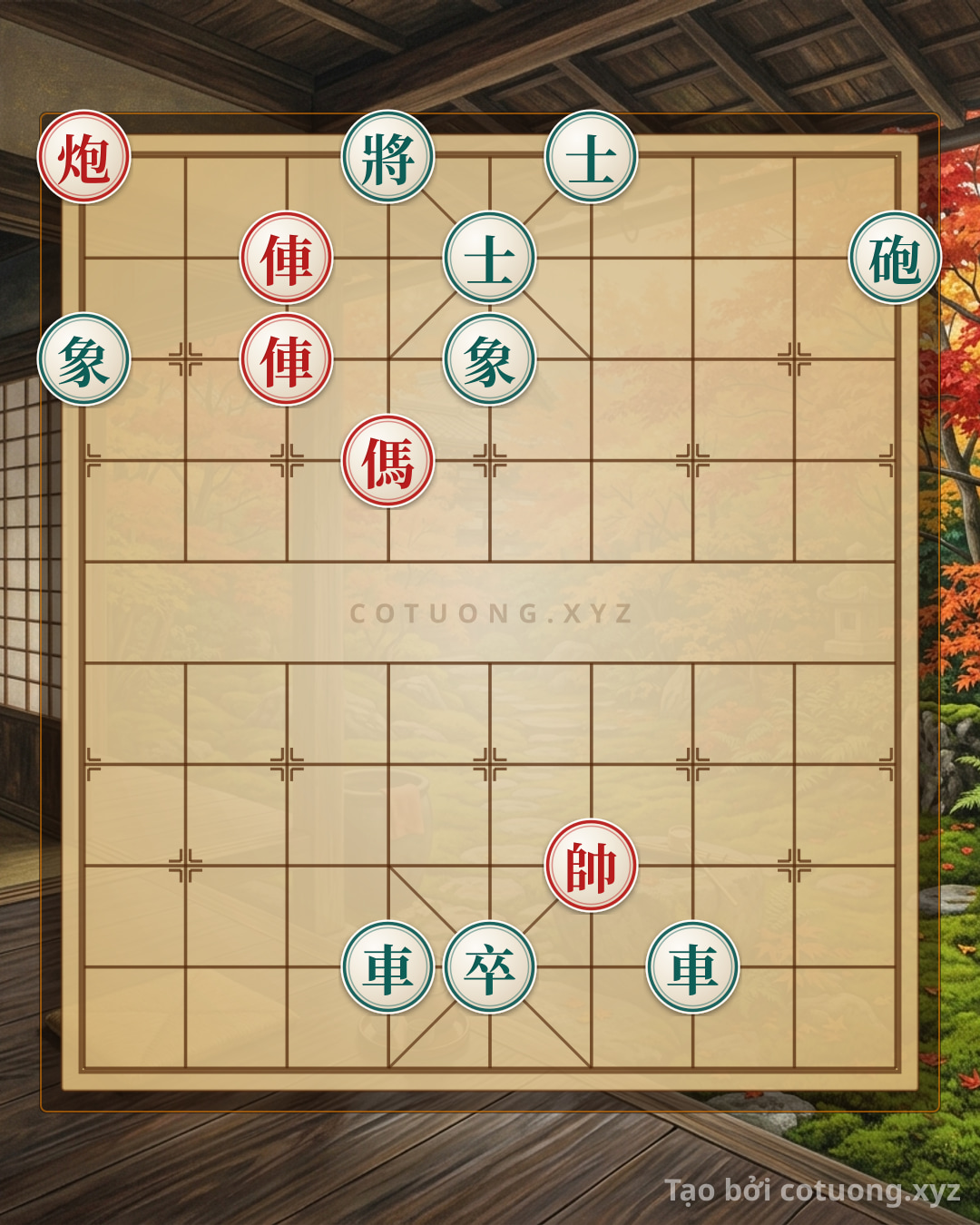 Challenge: The 'Eight Palaces Formation' - When Defense Is the Art of Counterattack - Can you solve it?