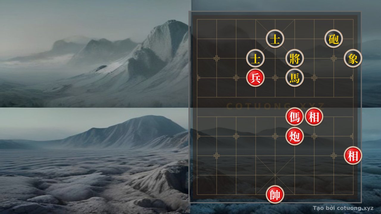 Thế cờ: The Hidden Trick of Cannon Horse Pawn vs. Cannon Horse 2 Guards: A Classic Endgame You Haven't Seen Yet! — Cờ Tướng Online