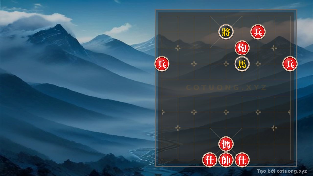 Thế cờ: Song Horse Spear Formation: The Secret to Winning from the 'Black Horse at 6th File 7th Rank' Position — Cờ Tướng Online