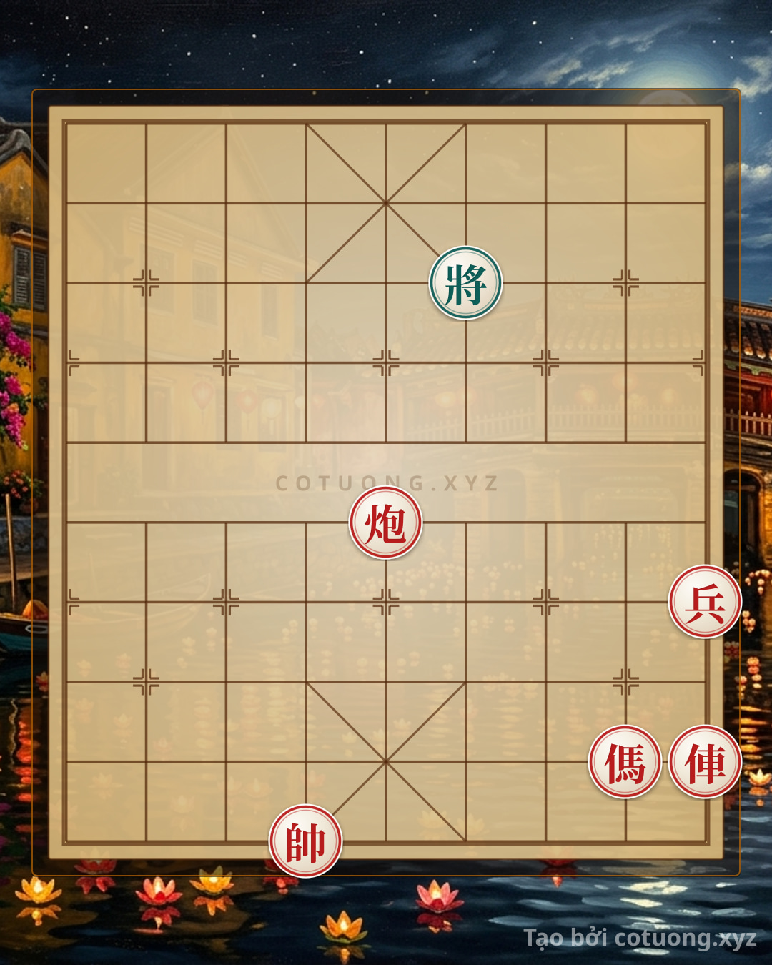 Challenge: Red Cannon on 5th File, 5th Rank: The Rapid Trap and the Fall of the Black General - Can you solve it?
