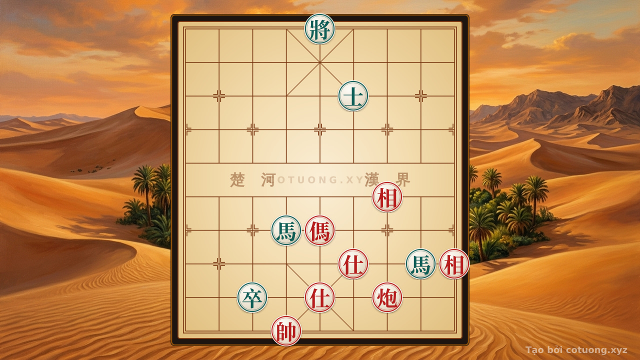 Thế cờ: Defusing the Threat: Counterattacking Defense Strategies — Cờ Tướng Online