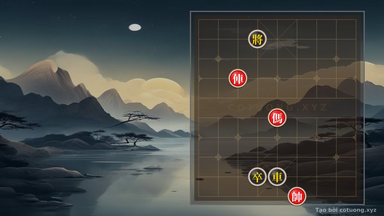 Thế cờ: Red Chariot Retreats, Black Chariot Advances - A Powerful Offensive Formation — Cờ Tướng Online