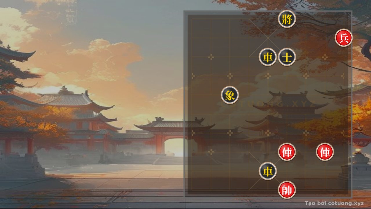 Thế cờ: The Xiangqi Trap: Black Chariot Blocks at 5-8 - Defensive Strategy with the 'AI Master' — Cờ Tướng Online