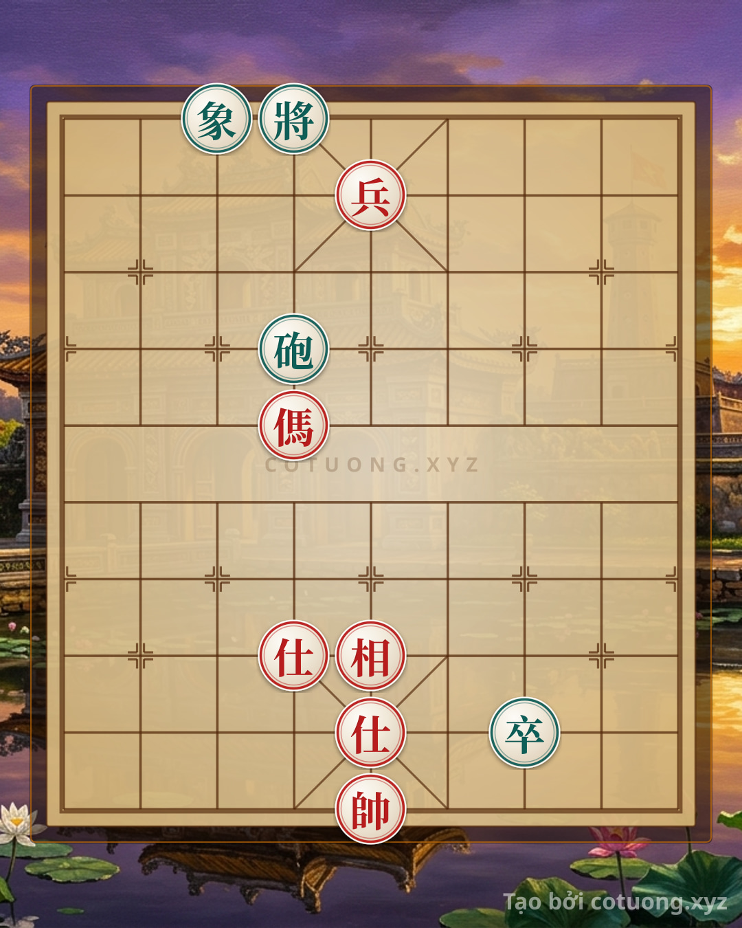 Challenge: Xiangqi: The Art of Defensive Counterattack in the Double Horse Face-to-Face Formation - Can you solve it?