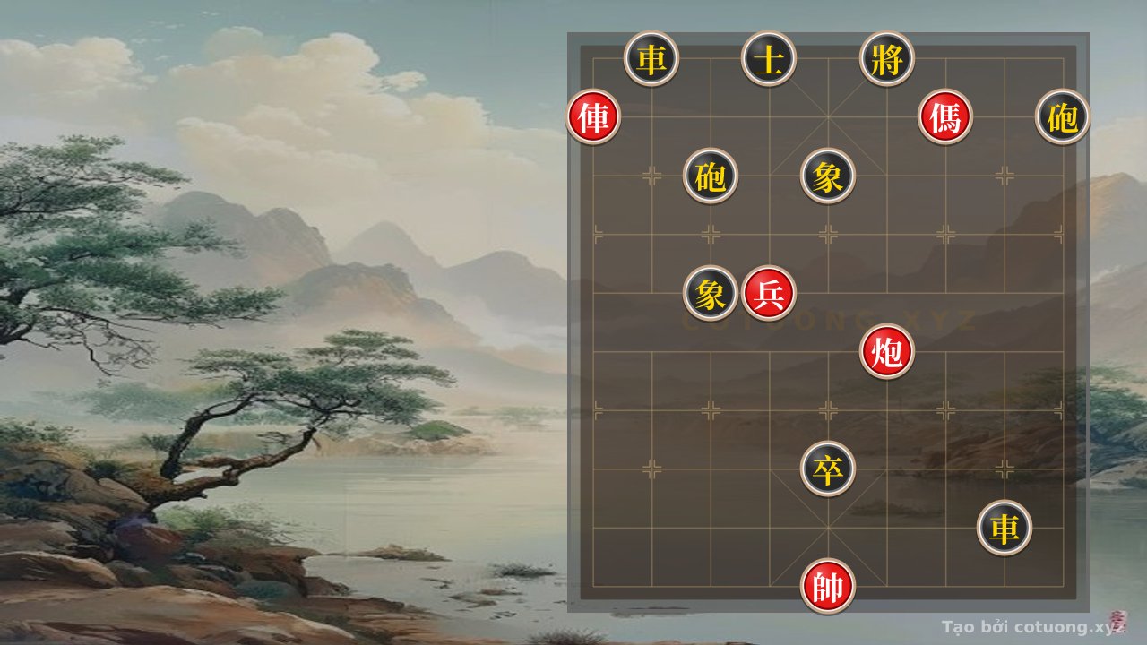 Thế cờ: Black General vs Red General: 