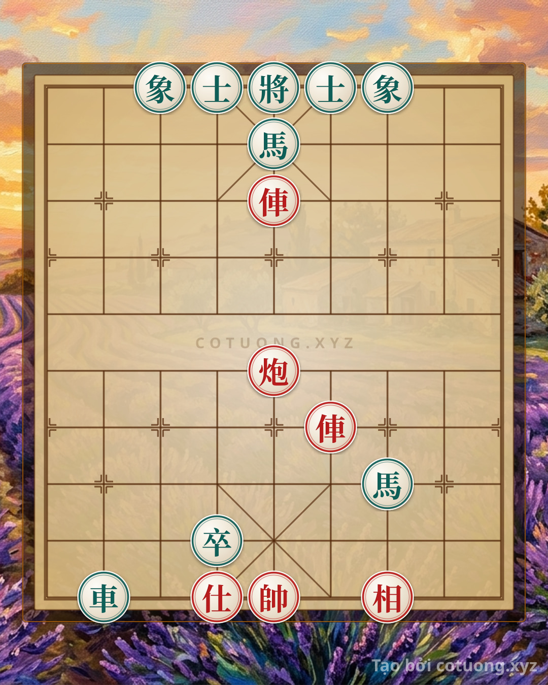 Challenge: Xiangqi: Mastering the Double Horse Exchange Opening - Can you solve it?