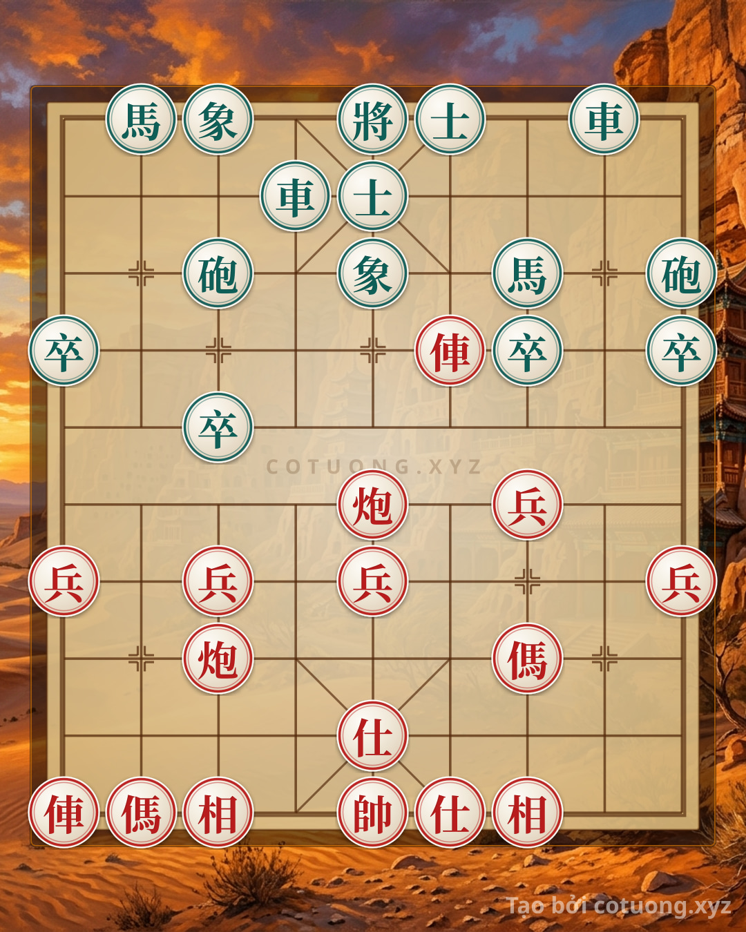 Challenge: Xiangqi: Red Horse vs. Black Chariot - Strategy of Patience and Ferocity - Can you solve it?
