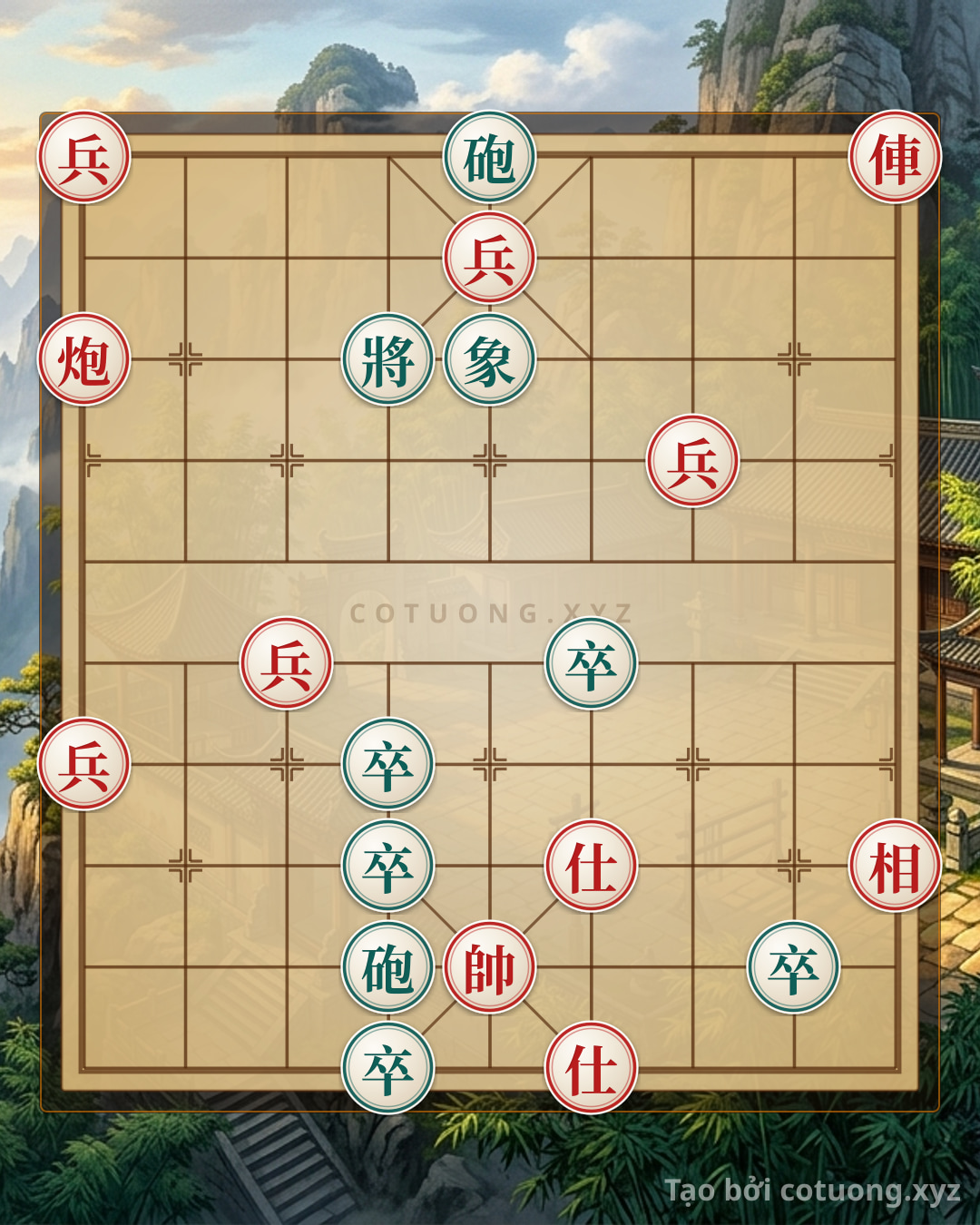 Challenge: Xiangqi Strategy: Red Chariot Exposed 1, Cannon Exposed 5 - Supreme Tactical Trap - Can you solve it?