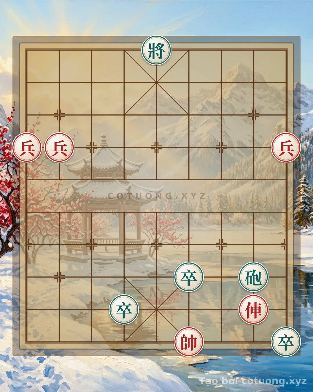 Thế cờ: The Secret Move of the Red Chariot vs. Black Cannon: The Heartbreaking Move That Reverses the Endgame Classic — Cờ Tướng Online