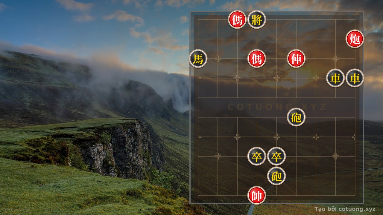 Thế cờ: CE97 Opening: When the Red Horse Dances Between the Two Rooks - Black's Defensive Strategy in a Favorable Position — Cờ Tướng Online