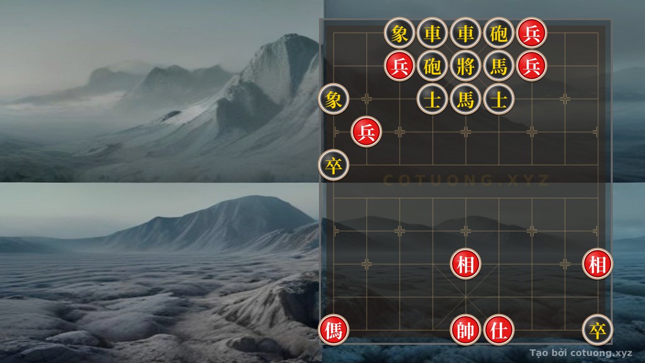 Thế cờ: Xiangqi Puzzle 1C2B: Red Cliff Tactics in Chinese Chess - Lessons from a Historic Battle — Cờ Tướng Online