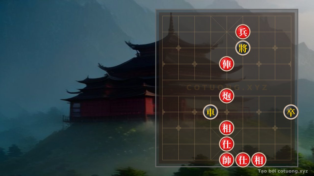 Thế cờ: Xiangqi: Strategic Analysis of the Red Rook on 5th File 7th Rank - Secret Tips for Black Rook on 4th File 4th Rank — Cờ Tướng Online