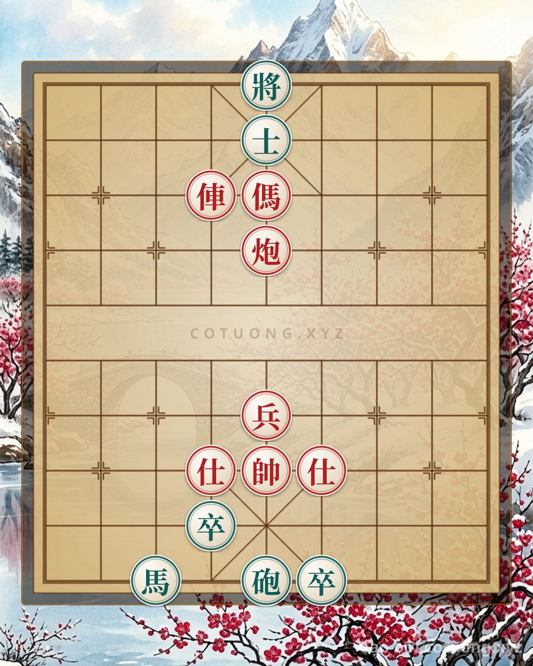 Challenge: The Art of Xiangqi: Red Chariot and Cannon vs. Black Horse and Pawn - Mastering the High-Level Chess Tactics - Can you solve it?