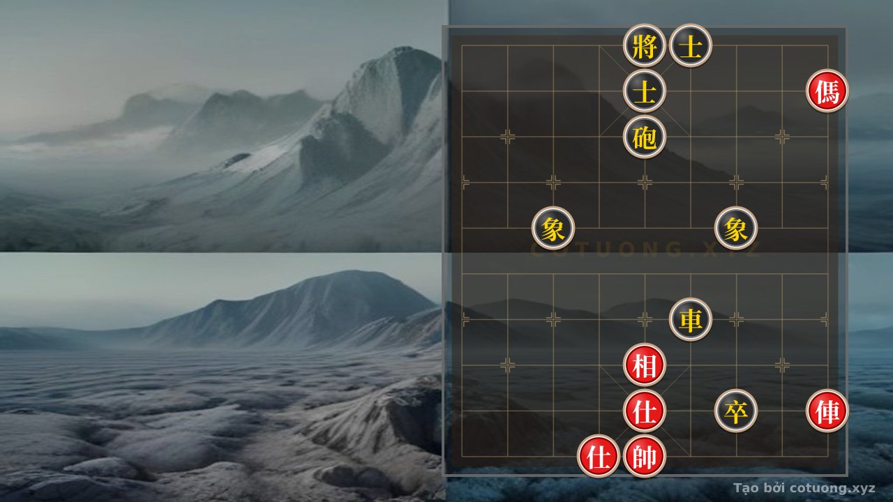 Thế cờ: The Classic Xiangqi Strategy: The Horse and Chariot vs. Rook, Cannon, and Advisors - When Red's Xichibi Meets Black's Baideng — Cờ Tướng Online
