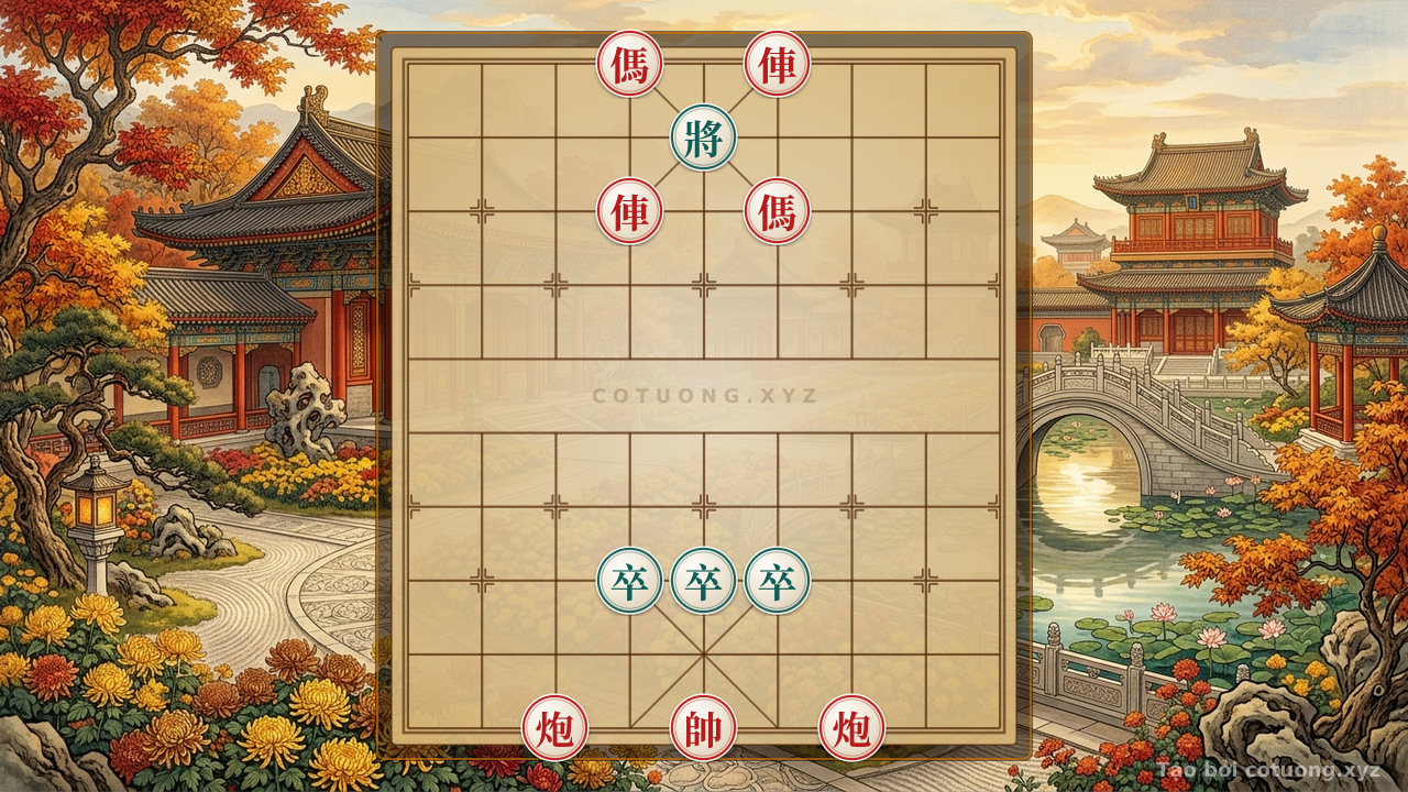 Thế cờ: Bach thu — Cờ Tướng Online
