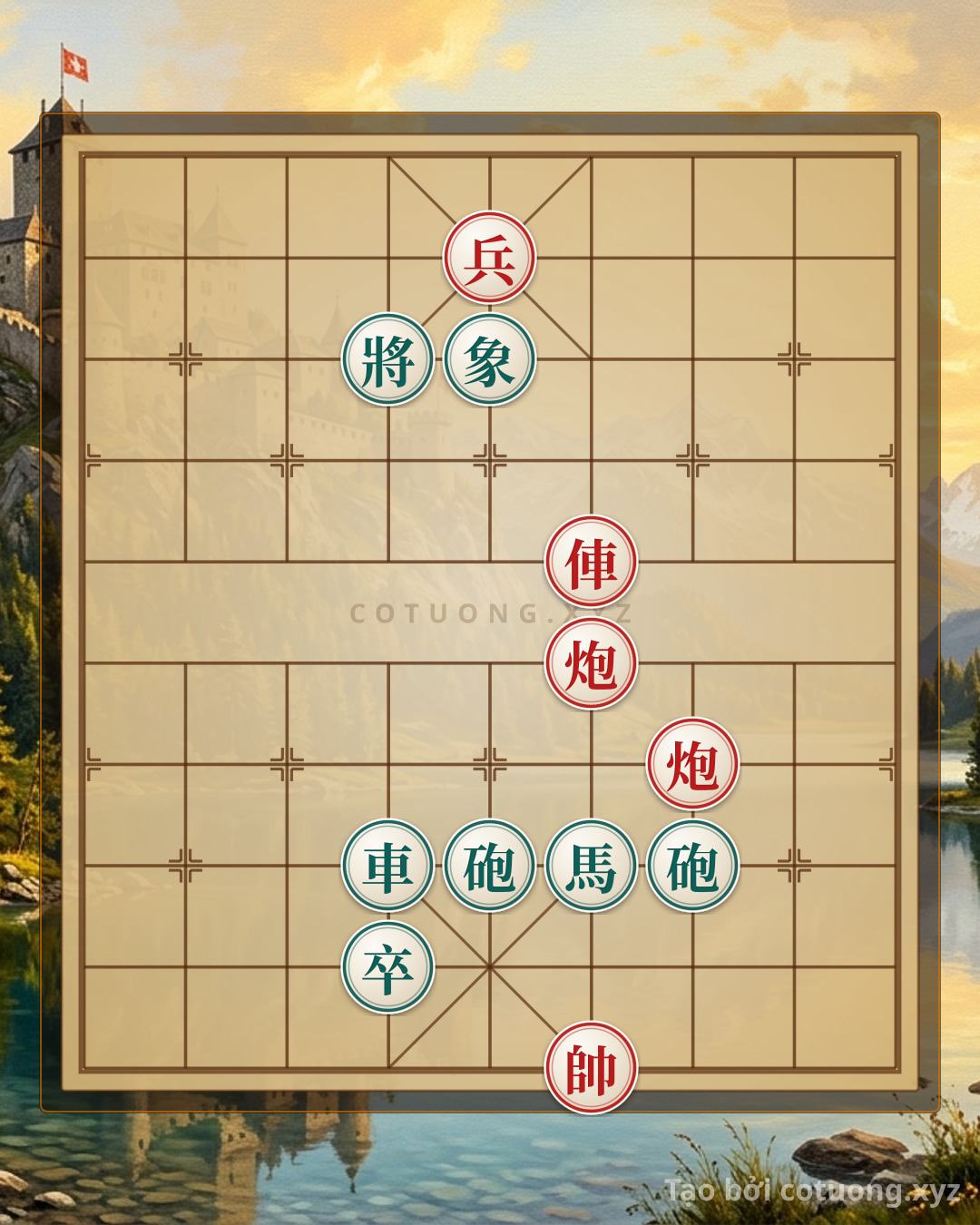 Challenge: Defensive Counterattack Formation: Breaking the Opponent's 'Double Horse Leg' Strategy - Can you solve it?