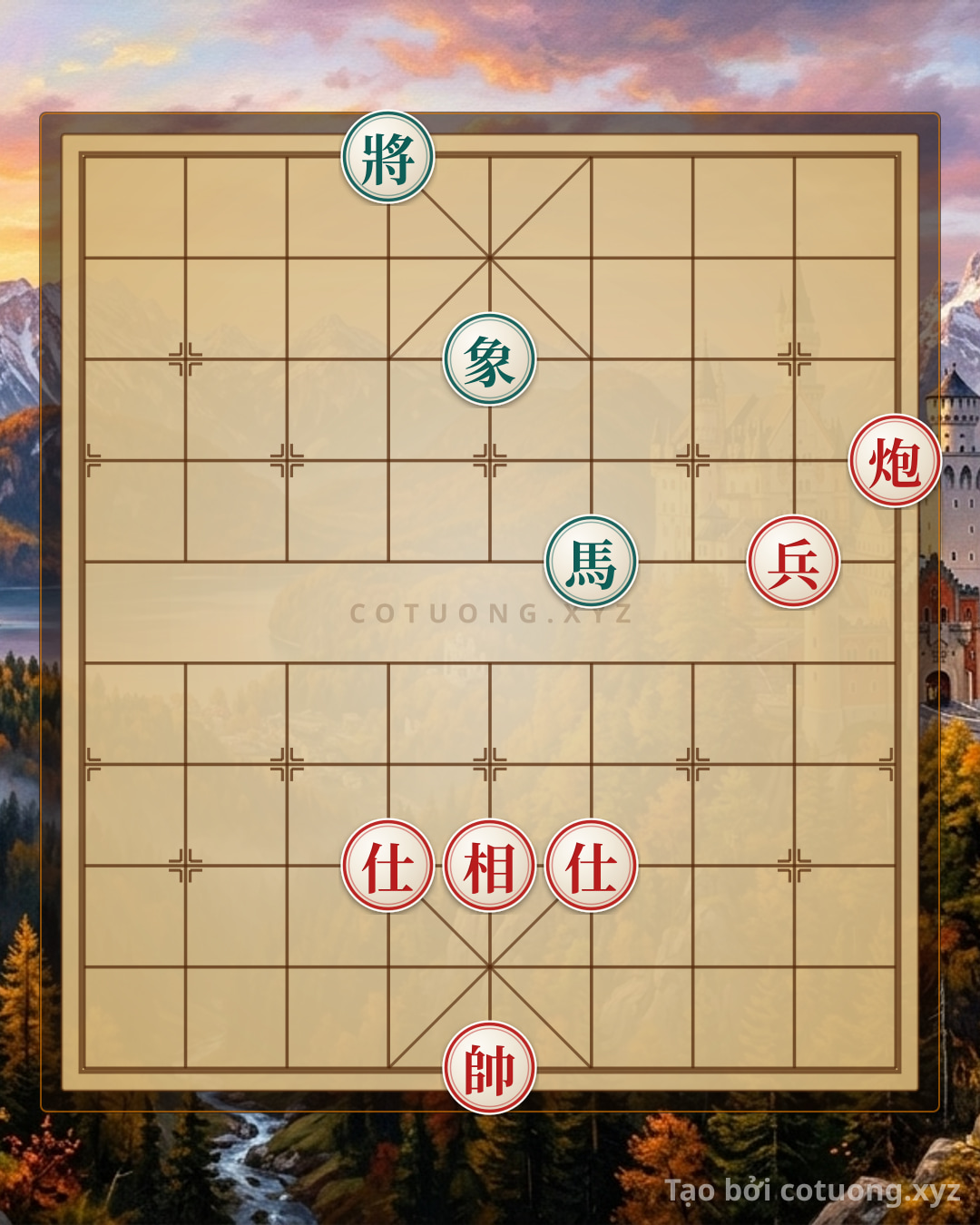 Challenge: Xiangqi 6/10: Red's Opening Blitz - Shattering Black's Forces - Can you solve it?